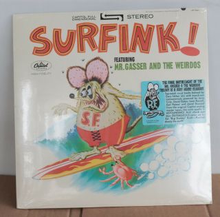 Rat Fink Surfink Vinyl Record Album  Lp5384