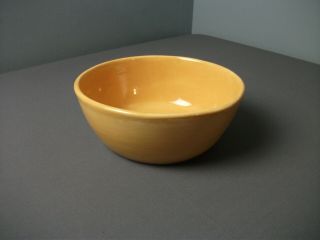 Pottery Barn Sausalito Amber Gold Med Serving Bowl - 8 1/4 " Wide - J Sb