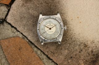 1945 Rolex Oyster Perpetual BubbleBack ref.  3372 Steel Refinished Dial 2