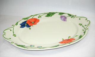Villeroy & Boch Amapola 17 " Oval Serving Platter Fine Porcelain Vegetables Sides