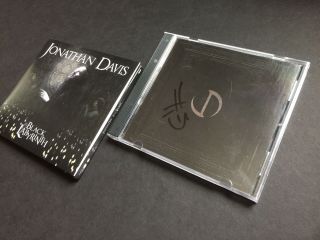 JONATHAN DAVIS Black Labyrinth With Autographed CD Booklet Signed KoRn 3