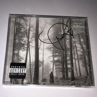 Taylor Swift Folklore Limited Edition Signed Autograph Autographed In Trees Cd