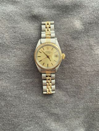 Authentic Rolex Oyster Perpetual Datejust Ladies Watch