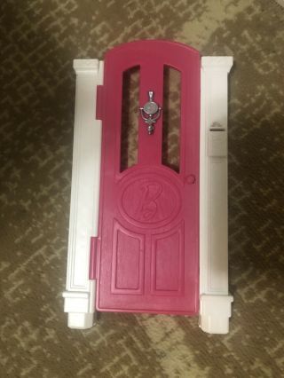 2015 Barbie Dream House Replacement Part - Front Door And Posts