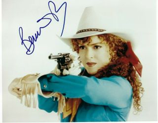Bernadette Peters Signed Autograph Photo Rare Signature Hot Sexy Pink Cadillac