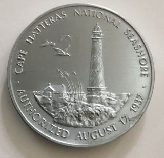 Cape Hatteras National Seashore On The Outer Banks Of North Carolina Coin Medal