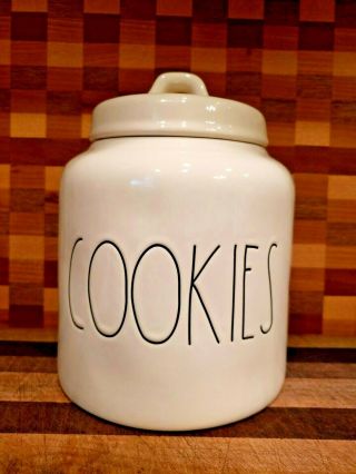 Rae Dunn Collecto Pc Cookie Jar Canister With Large Letters