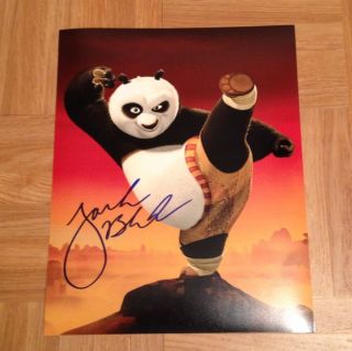 Jack Black Signed Autographed Kung Fu Panda 8x10 Photo