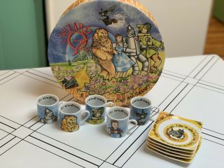 Wizard of Oz Tea Party Cup & Saucer (Set of 5),  3 oz,  Cardew Design - 3