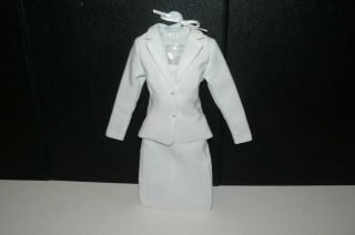 Franklin White Suit For Franklin Princess Diana Vinyl Doll 16 Inches
