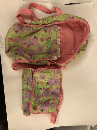 Cabbage Patch Diaper Bag And Baby Carrier