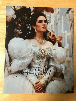 Jennifer Connelly Hand Signed 8x10 Photo Picture Autographed - Bold Signature