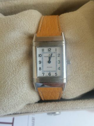 Jaeger Lecoultre Reverso Hand Wind Ladies Watch Ref260.  8.  86 Box And Pouch