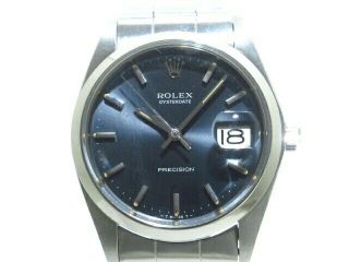 Auth Rolex Oyster Date 6694 Gray Men 
