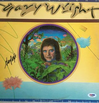 Gary Wright Signed Smiles Vinyl Record Album Psa Dna The Dream Weaver