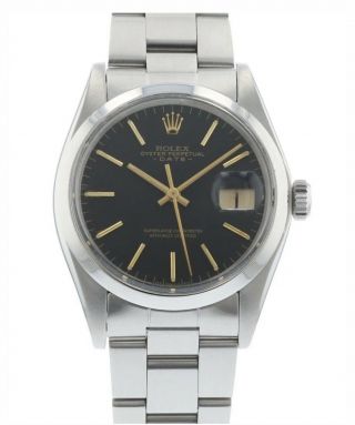 Rolex Date 1500 Oyster Perpetual Chronometer Vintage Watch Sigma Dial