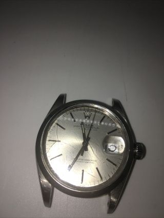 Rolex Oyster Perpetual Date Ref 1500 Stainless Steel Circa 1970
