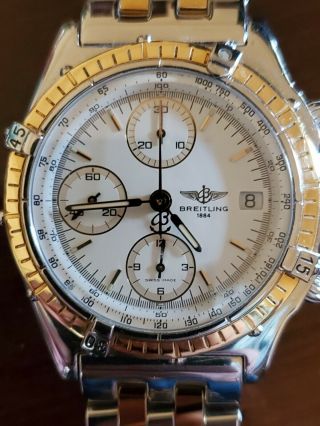 Breitling B13355 | Chronometer Crosswind Chronograph | 18k Gold,  Stainless Steel