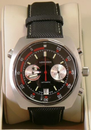 Longines Heritage Diver Automatic Chronograph Watch L2.  796.  5.  42.  0 93526