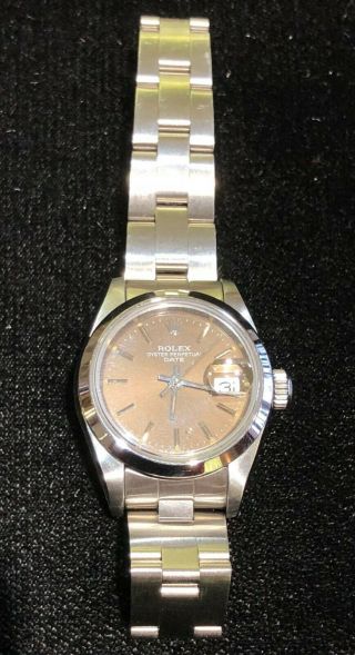 Rolex Ladies ' Oyster Perpetual Date Just Stainless Steel Watch - 26mm 2