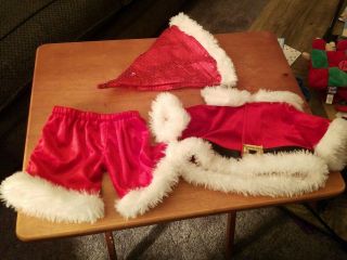 Build A Bear Clothing Santa Claus Outfit With Hat