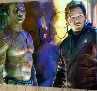 Chris Pratt Autographed 8x10 Photo - Guardians Of The Galaxy