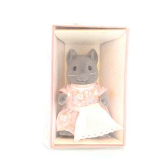 Sylvanian Families Mouse Mother Ne - 02 - 800 Gray Grey�@calico Critters Epoch Japan