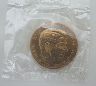 Ronald Reagan Inauguration Commemorative Bronze Coin
