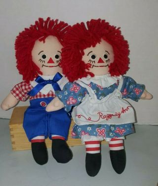 Vintage 9 " Applause Raggedy Ann And Andy