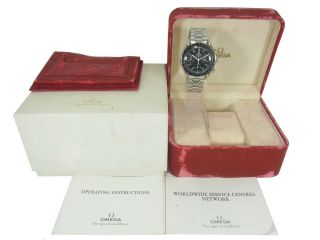 OMEGA Speedmaster Chronograph Automatic Watch 3510.  50 Cal.  1141 w/Box 3