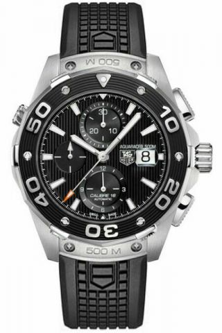 Tag Heuer Aquaracer Chronograph Caj2110.  Ft6023 Wrist Watch For Men 500m