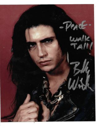 Billy Wirth Signed “the Lost Boys” 8x10 “dwayne” Vampire - Horror