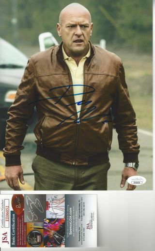 Breaking Bad Actor Dean Norris Autographed 8x10 Color Photo Jsa Certified