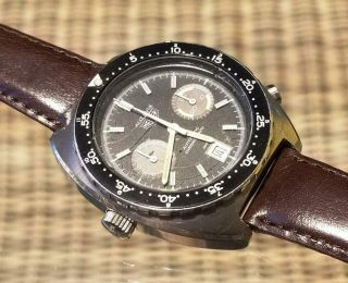 HEUER AUTAVIA 11630 Cal.  12 42mm Mens Automatic Chronograph Swiss Vintage Watch 6