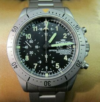 Fortis 605.  22.  142 Official Cosmonauts Chronograph