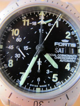 FORTIS 605.  22.  142 OFFICIAL COSMONAUTS CHRONOGRAPH 3