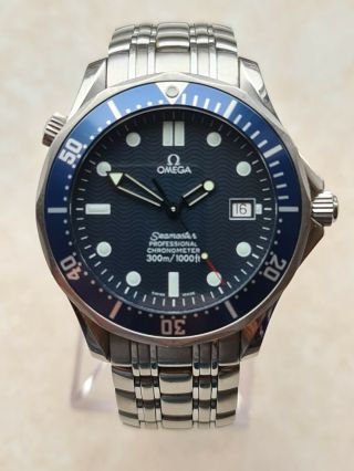 Omega Seamaster Professional 300M Blue Dial Men ' s Watch 41mm Ref.  2531.  80 3