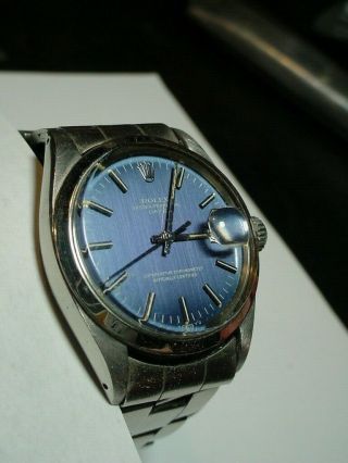 Vintage Mens Rolex Oyster Perpetual Date Ref 15200 Stainless w/ Oyster Bracelet 2
