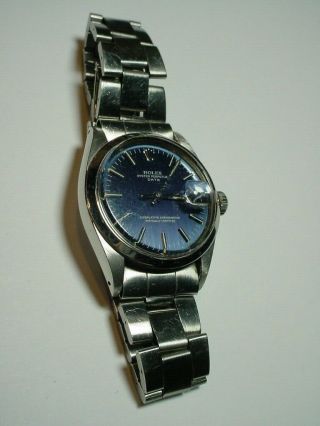 Vintage Mens Rolex Oyster Perpetual Date Ref 15200 Stainless w/ Oyster Bracelet 3