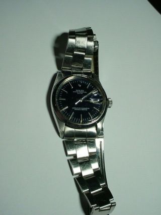 Vintage Mens Rolex Oyster Perpetual Date Ref 15200 Stainless w/ Oyster Bracelet 4