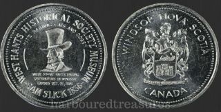 1986 Windsor Nova Scotia Ns Trade Dollar Token Coin Canada Sam Slick Haliburton