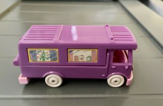 1994 Vintage Polly Pocket Stable On The Go Bluebird Horse Rv Van And 2 Add Ons