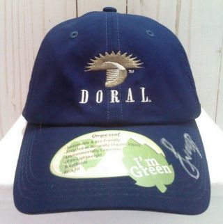 Sports Collectible Autographed Snoop Dogg Embroidery Logo Doral Baseball Cap Hat
