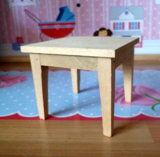 Rare Vintage 1940s Tynietoy Nursery Table 1:12 Dollhouse Miniature