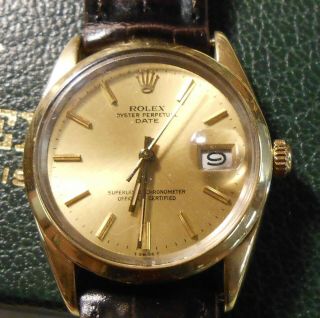 1982 Men ' s Rolex Oyster Perpetual Date Ref 3035 2
