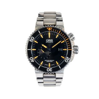 Oris Carlos Coste Limited Edition Iv Titanium Watch - 0174377097184 - Black Dial