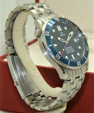 OMEGA 41mm SEAMASTER DIVERs 300m AUTOMATIC WATCH Ref 2531.  80.  00 BOX/PP ' 99 NMNT 2
