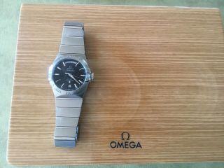 Omega Constellation Chronometer Co - axial Automatic 123.  10.  38.  22.  01.  001 Day&Date 3