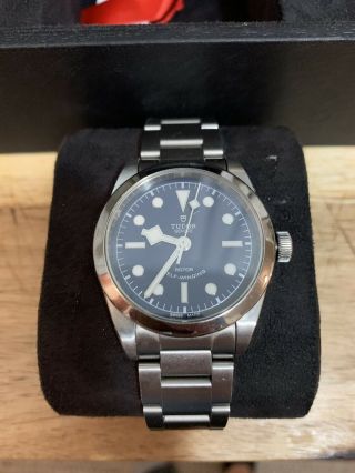 Tudor Heritage Black Bay 36 Blue Dial,  Box,  Papers,  Card,