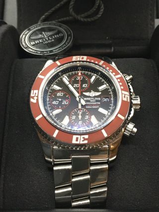 Breitling A13341x9 - Ba81 Superocean Automatic Chrono Watch 1 Of 2000 Le